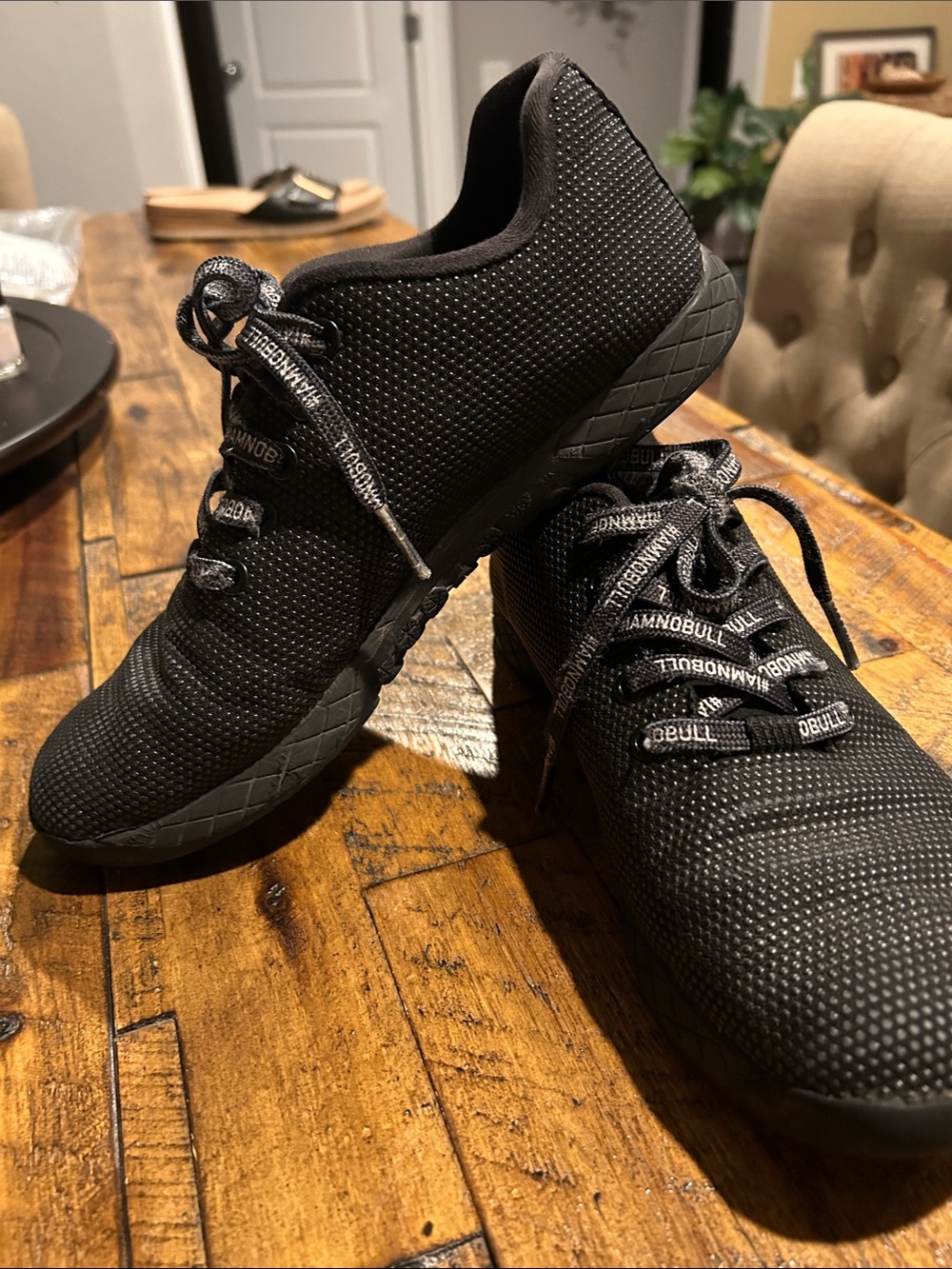 NOBULL unisex Men's 8 women’s 9.5 Outwork Trainer — Black - Picture 4 of 10